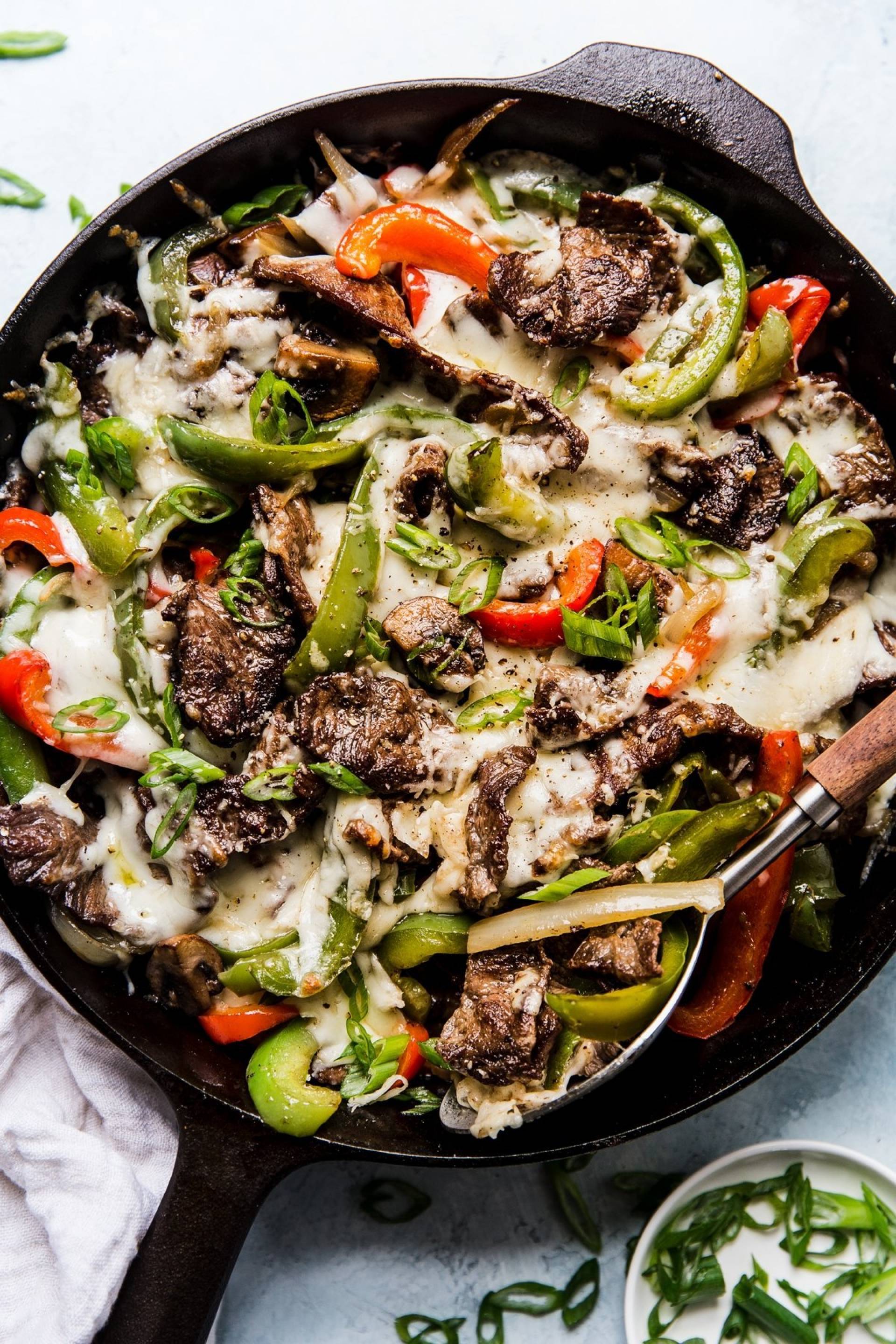 Philly Cheesesteak Skillet (PRO)