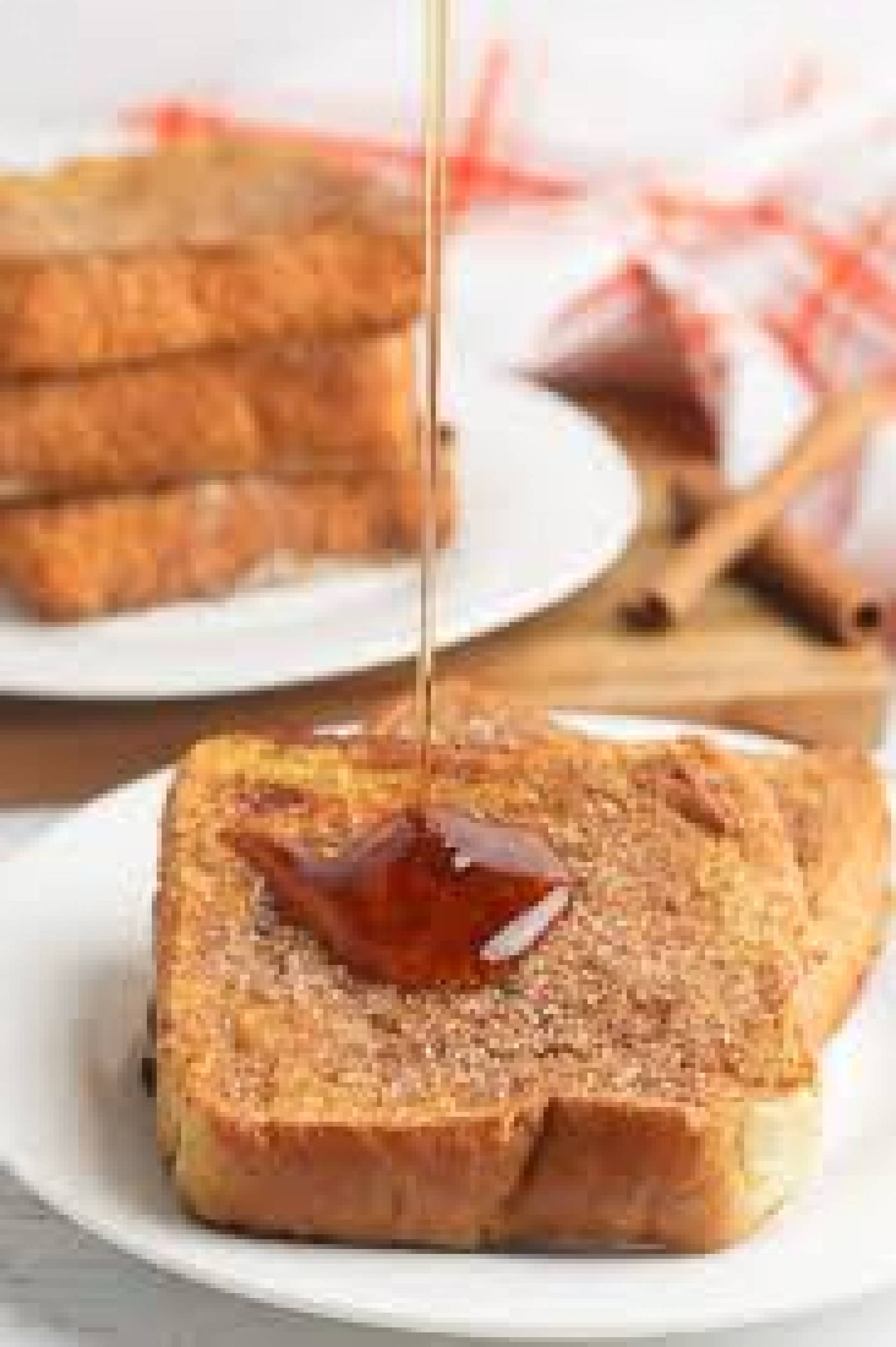 Cinnamon Sugar French Toast with Turkey Sausage (PRO)