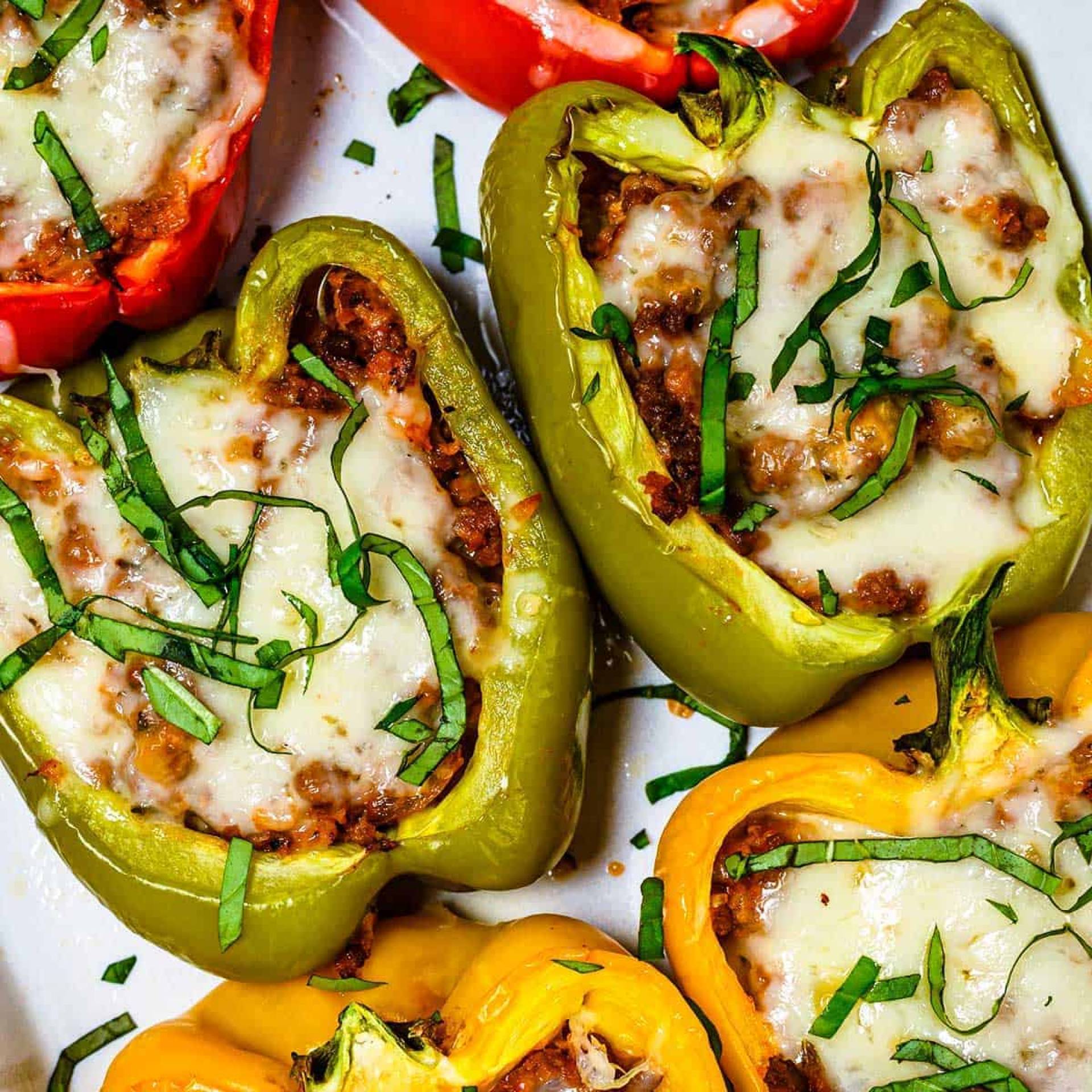 Keto Stuffed Bell Peppers