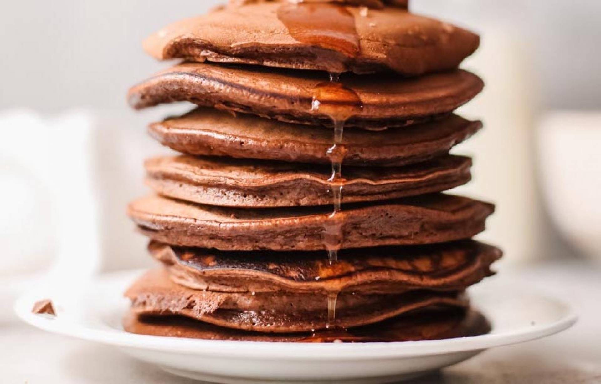 Keto Chocolate Pancakes