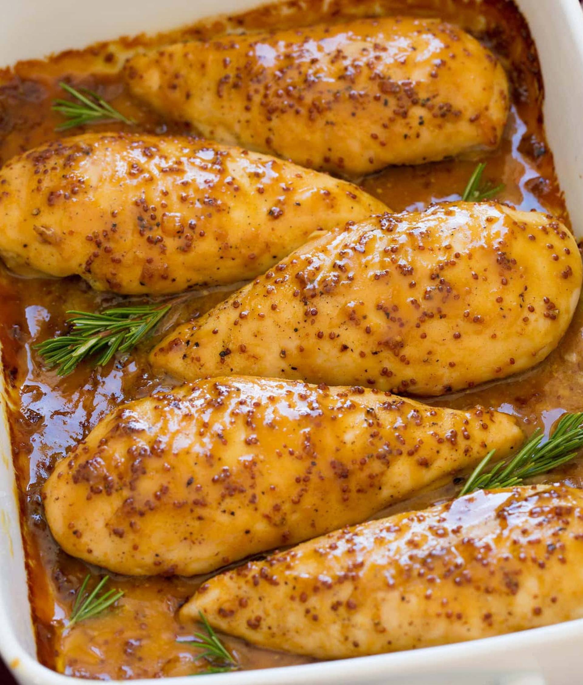 Honey Mustard Chicken with Brown Rice and Broccoli (ATHLETE)