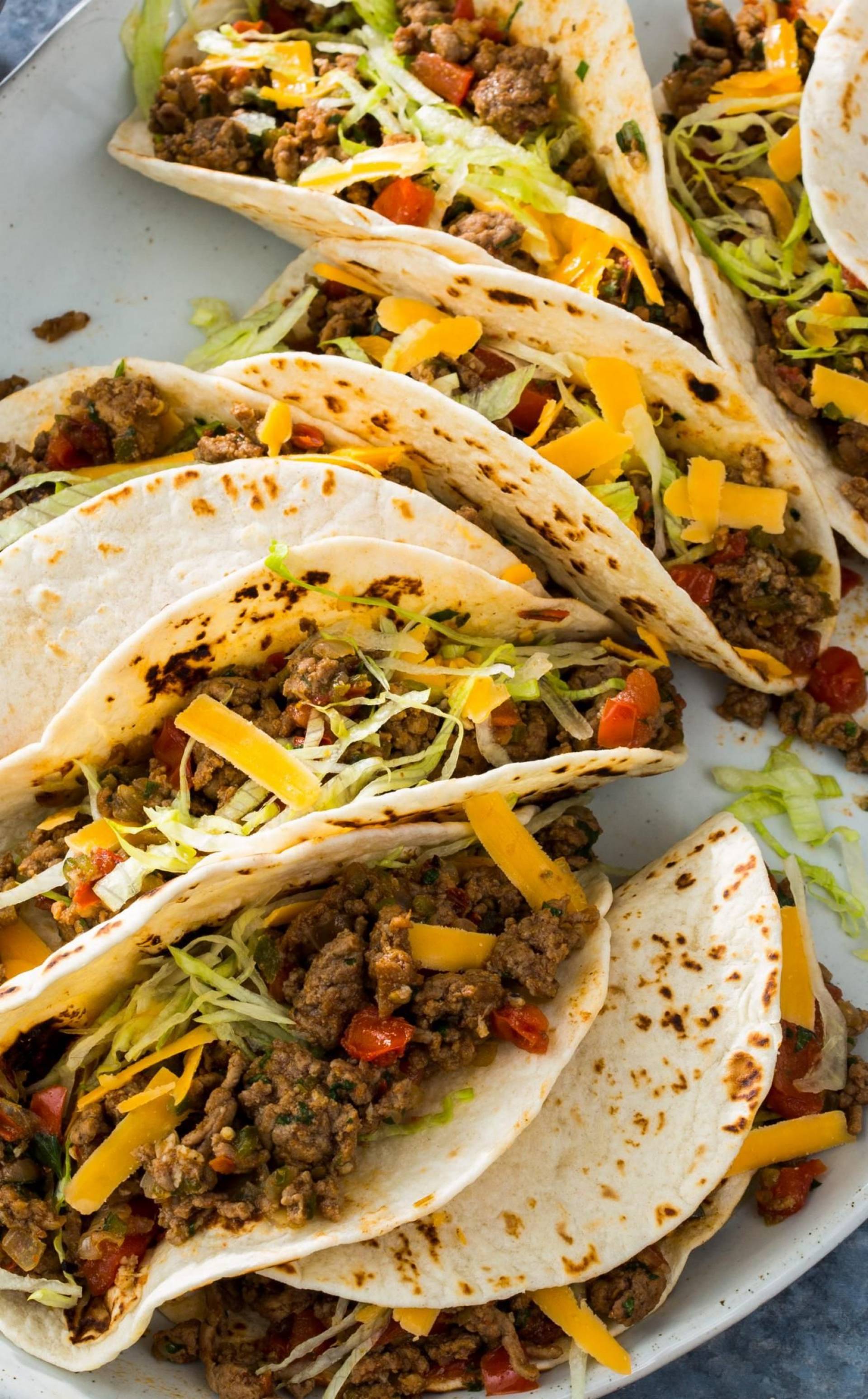 Ground Beef Tacos with Beans and Rice (ATHLETE)