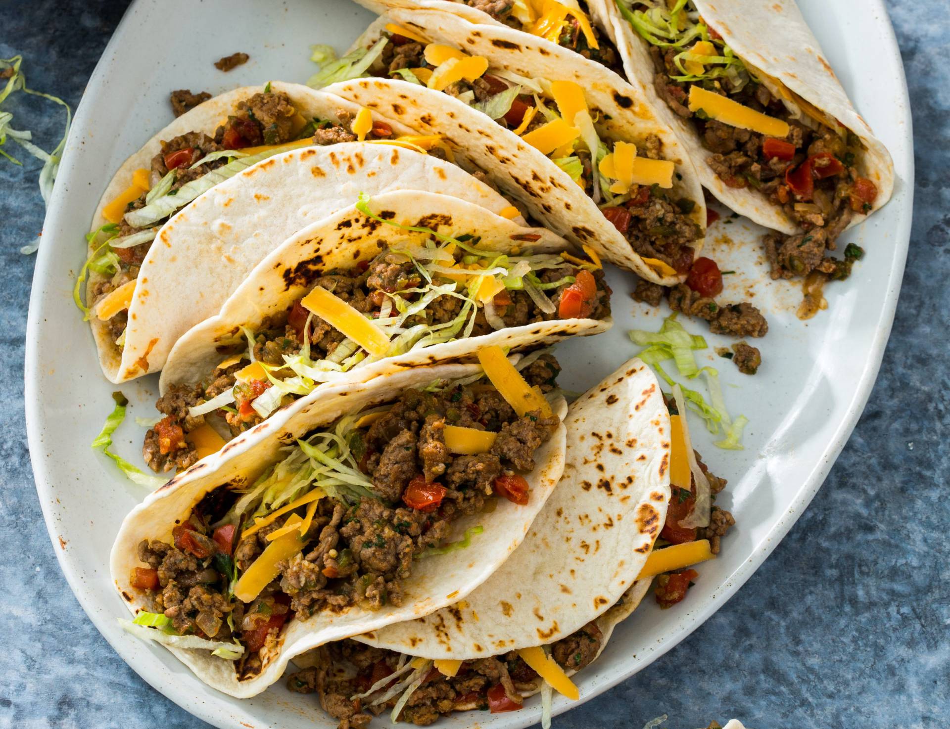 Vegan Ground Beef Tacos with Cilantro Lime Brown Rice