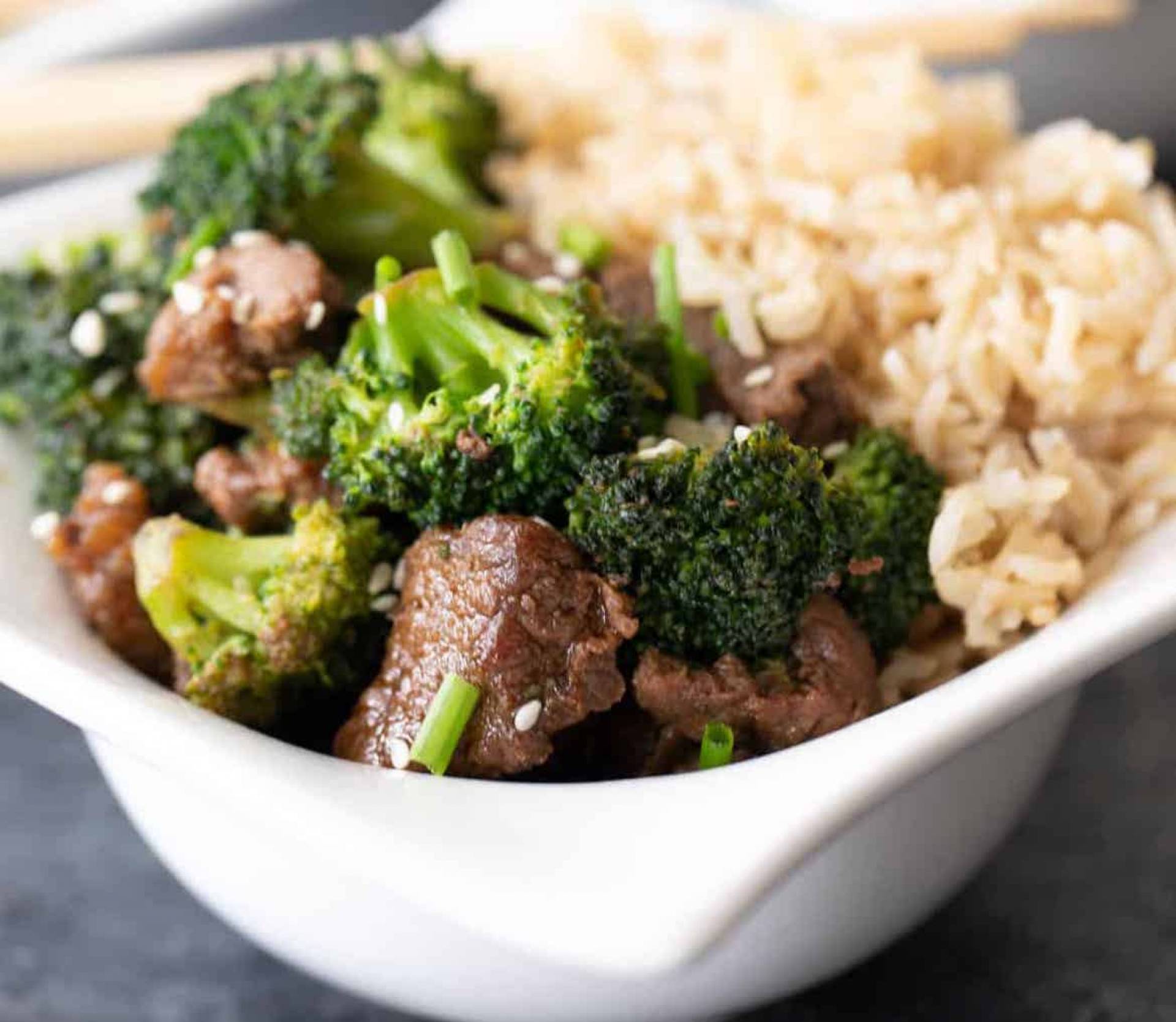 Steak Teriyaki and Baby Broccoli (PRO)