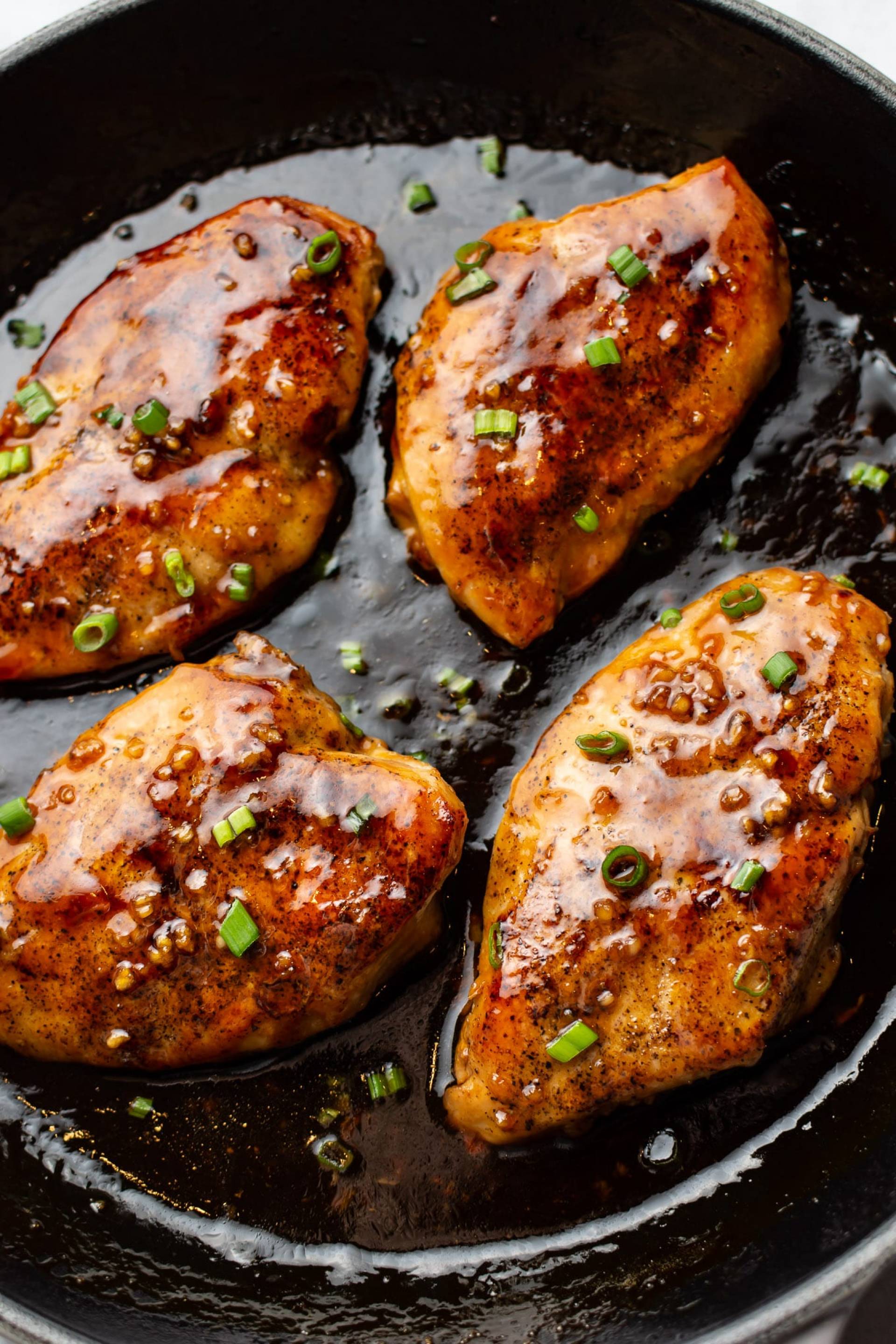 Honey Garlic Chicken with Brown Rice and Green Beans (ATHLETE)