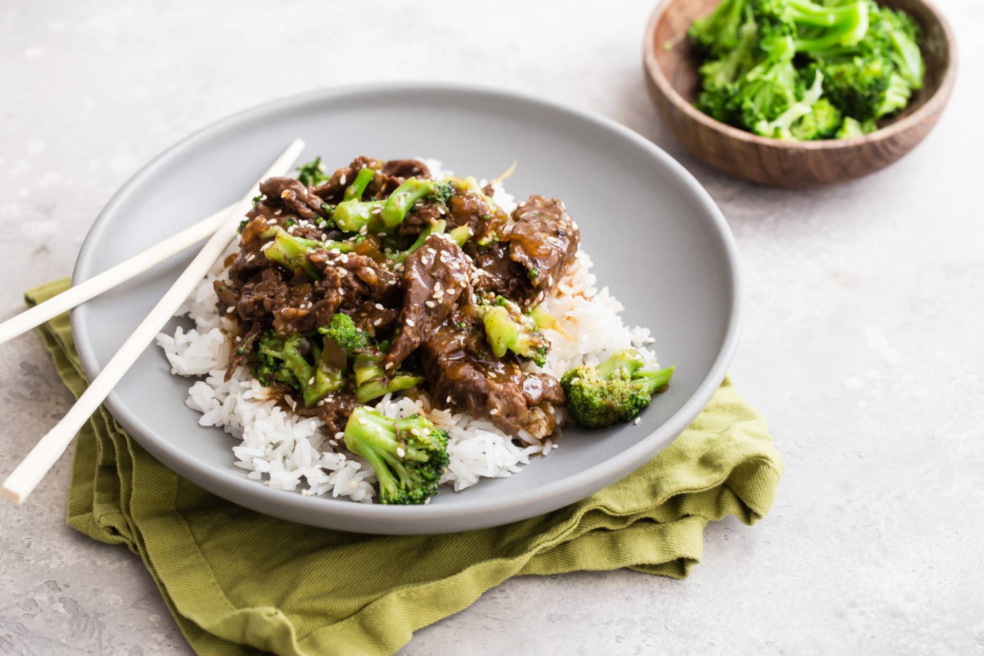 Steak Teriyaki, Jasmine Rice, Baby Broccoli (ATHLETE)