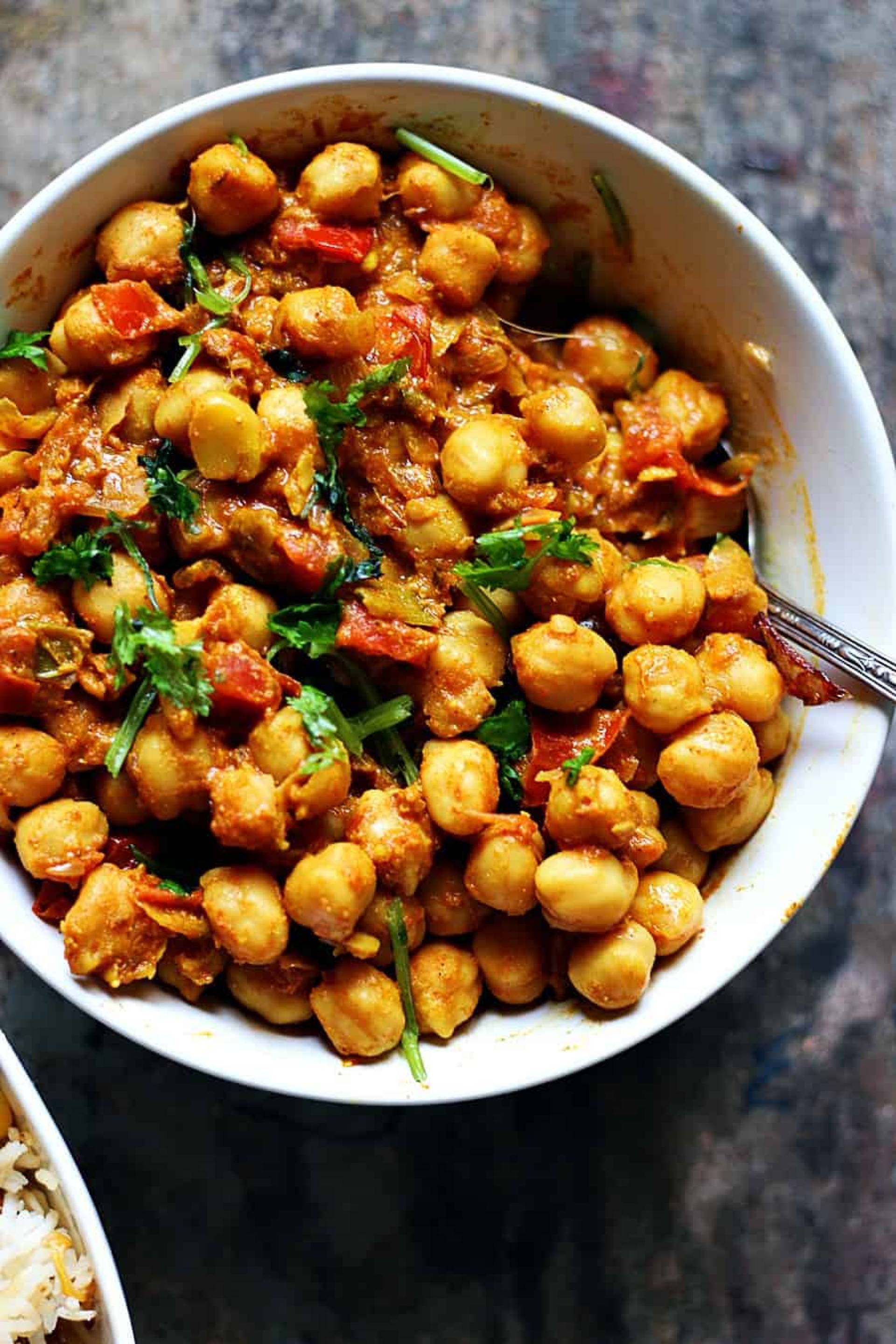 Vegan Curry Chicken and Chick Peas