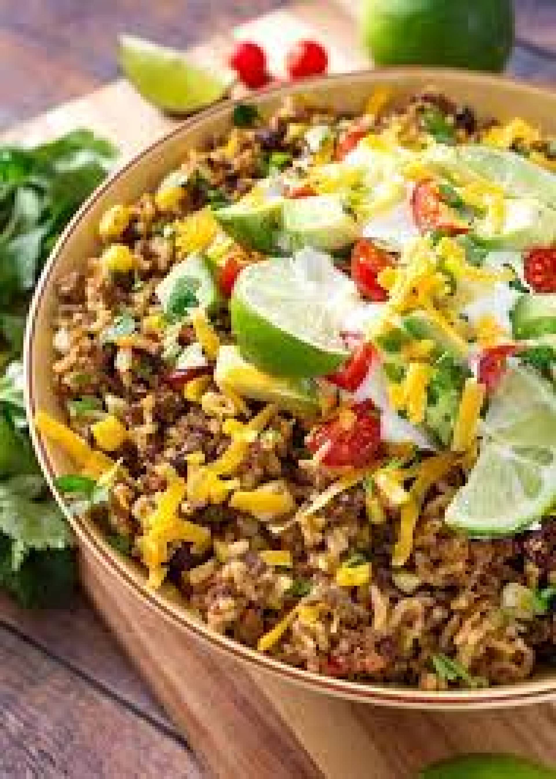 Keto Chipotle Ranch Turkey Bowl