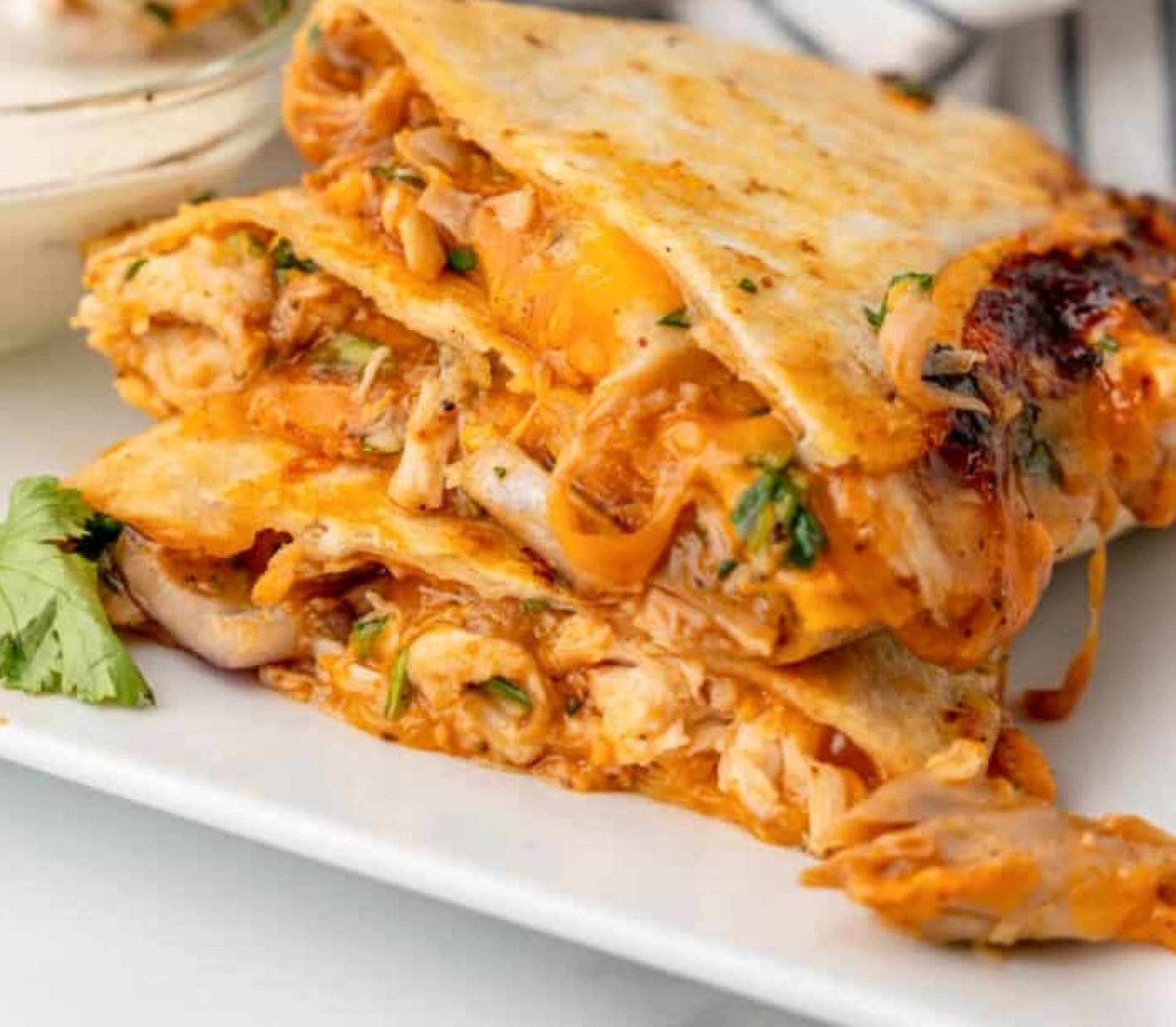 Keto Chicken Quesadilla