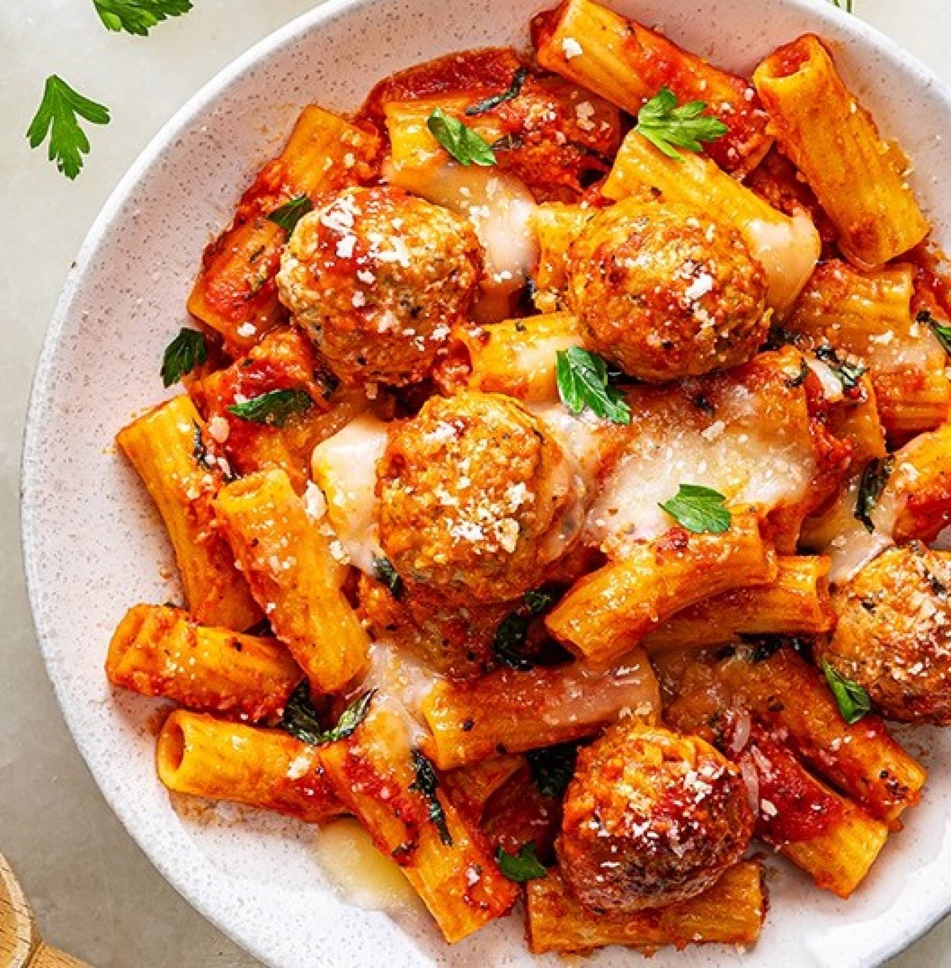 Vegan Protein Pasta and Meatballs