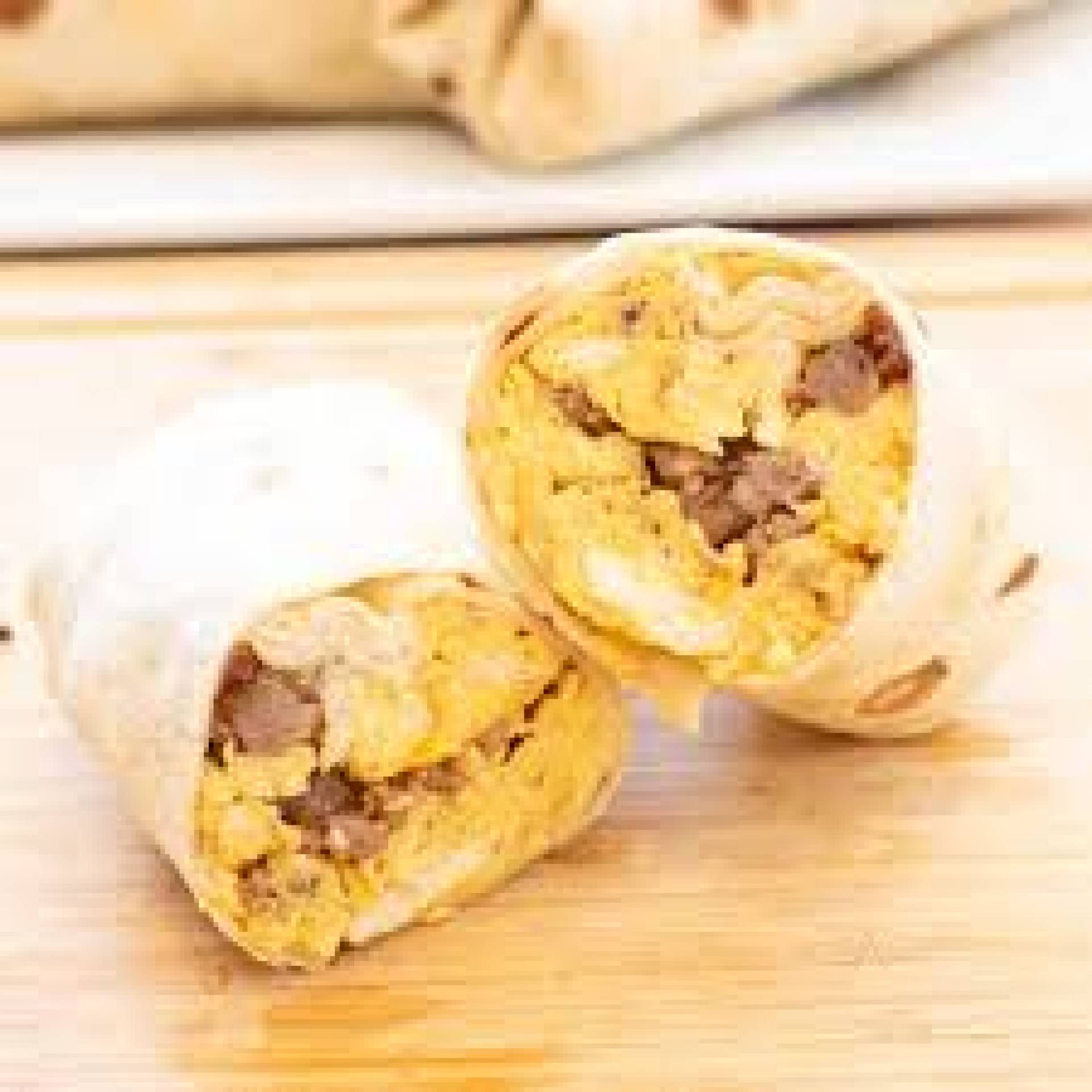 Keto Egg and Sausage Burrito