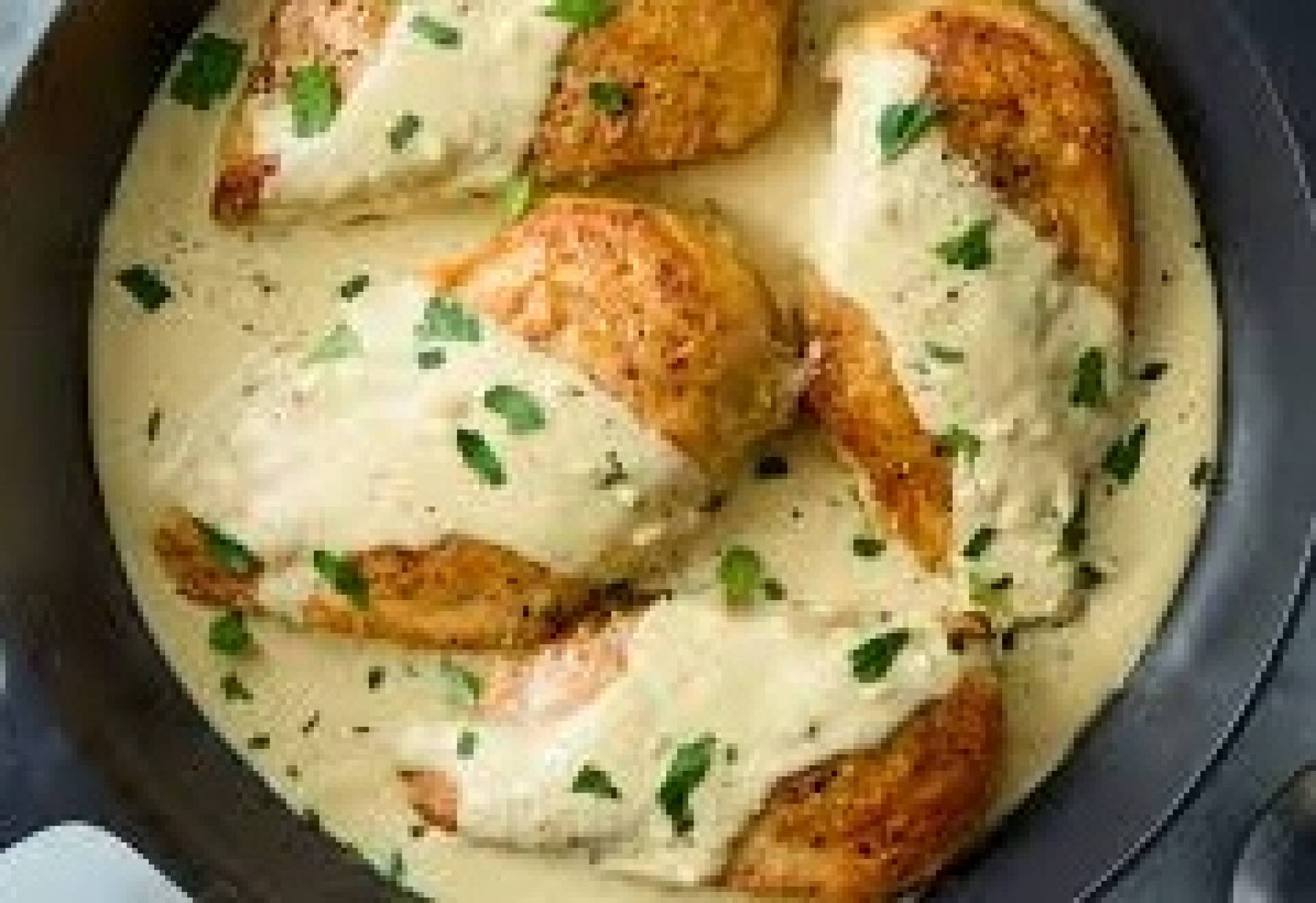 Creamy Dijon Chicken with Brown Rice and Green Beans (ATHLETE)