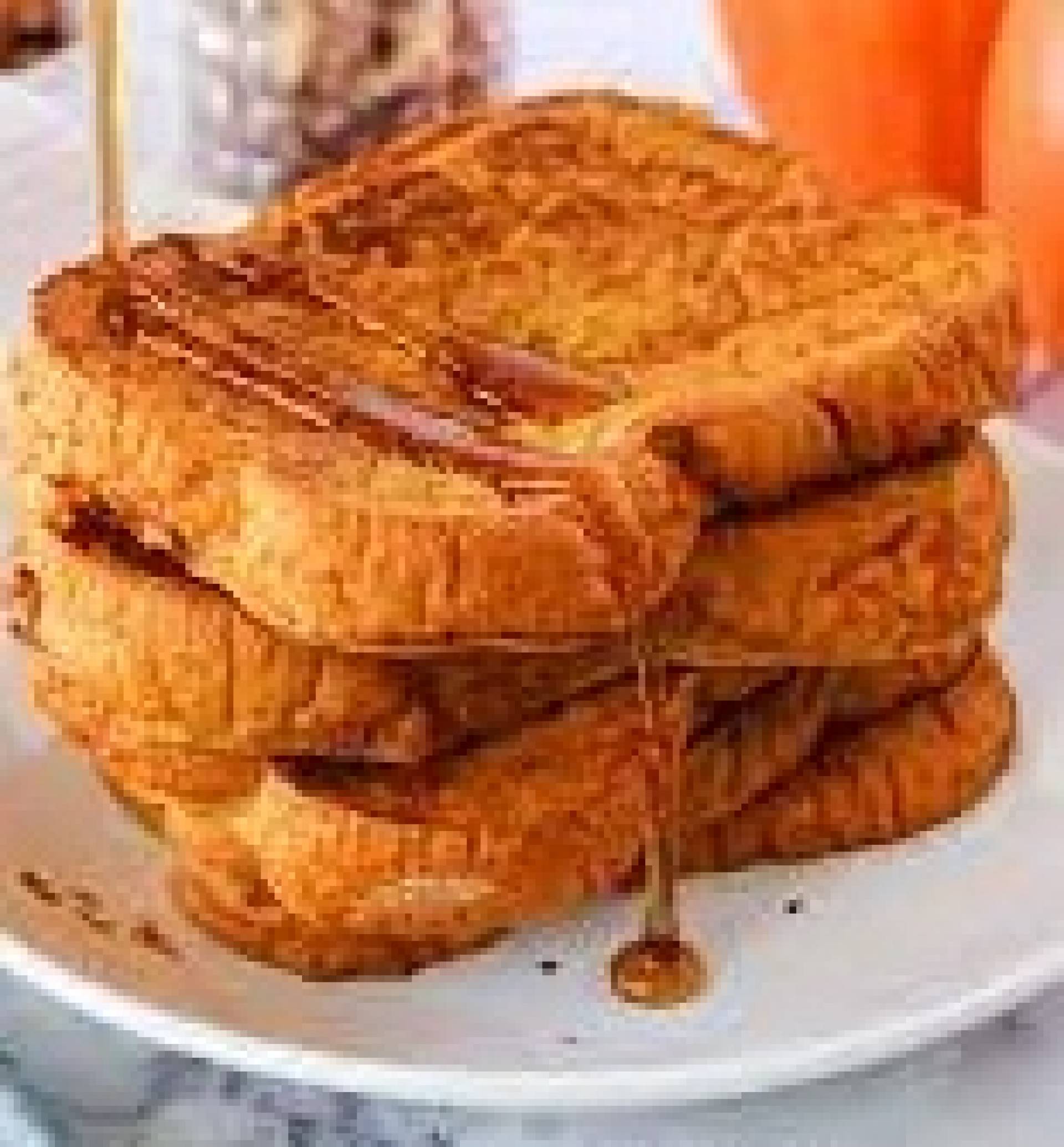 Pumpkin French Toast, Eggs, with Turkey Sausage (PRO)