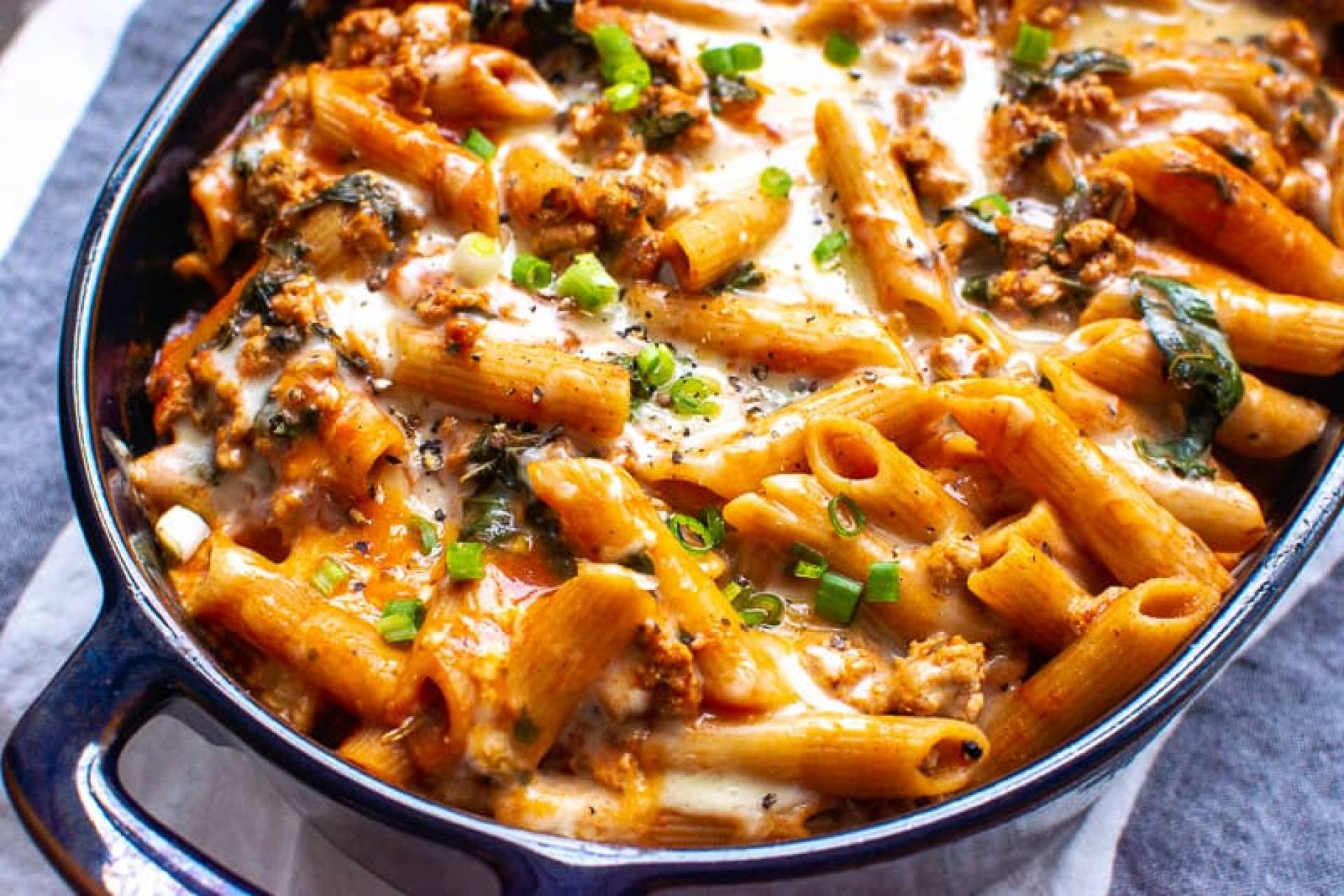 Turkey and Veggie Pasta Bake (ATHLETE)