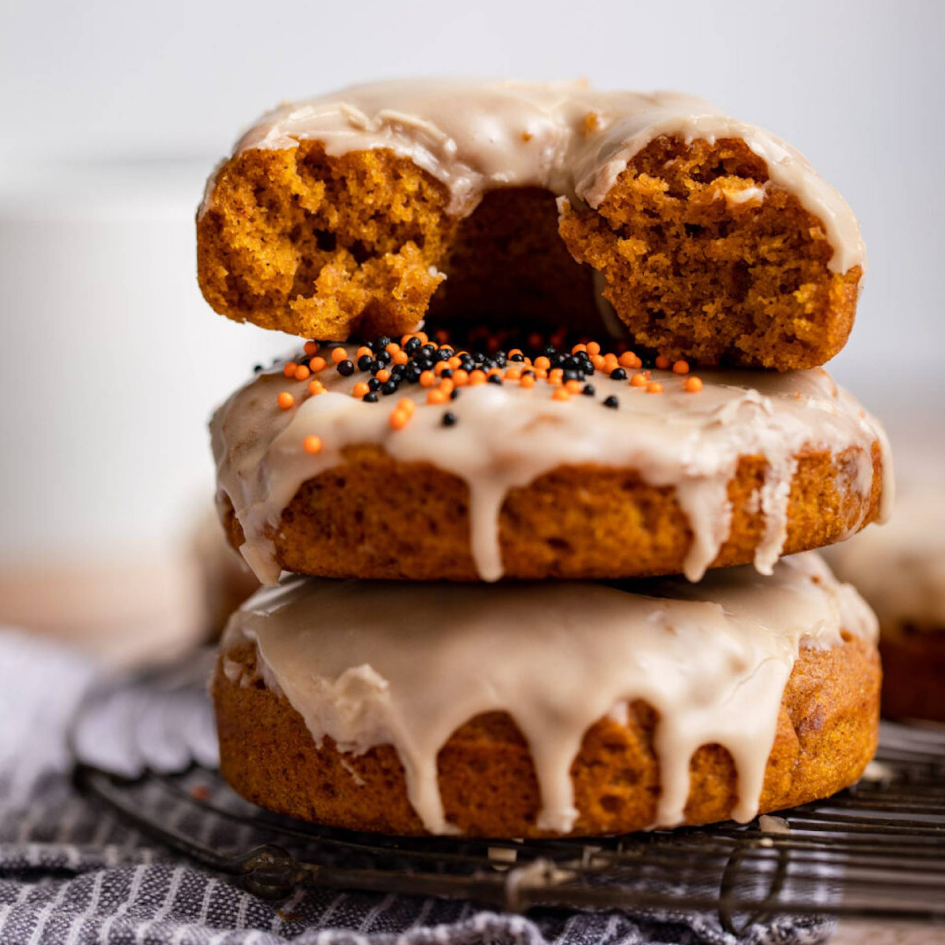 Pumpkin Protein Donuts (12 Pack)