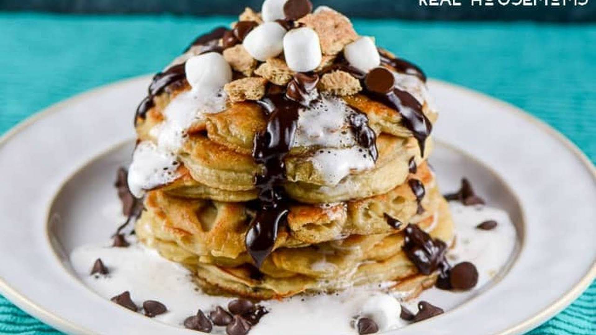 S'mores Pancakes (ATHLETE)