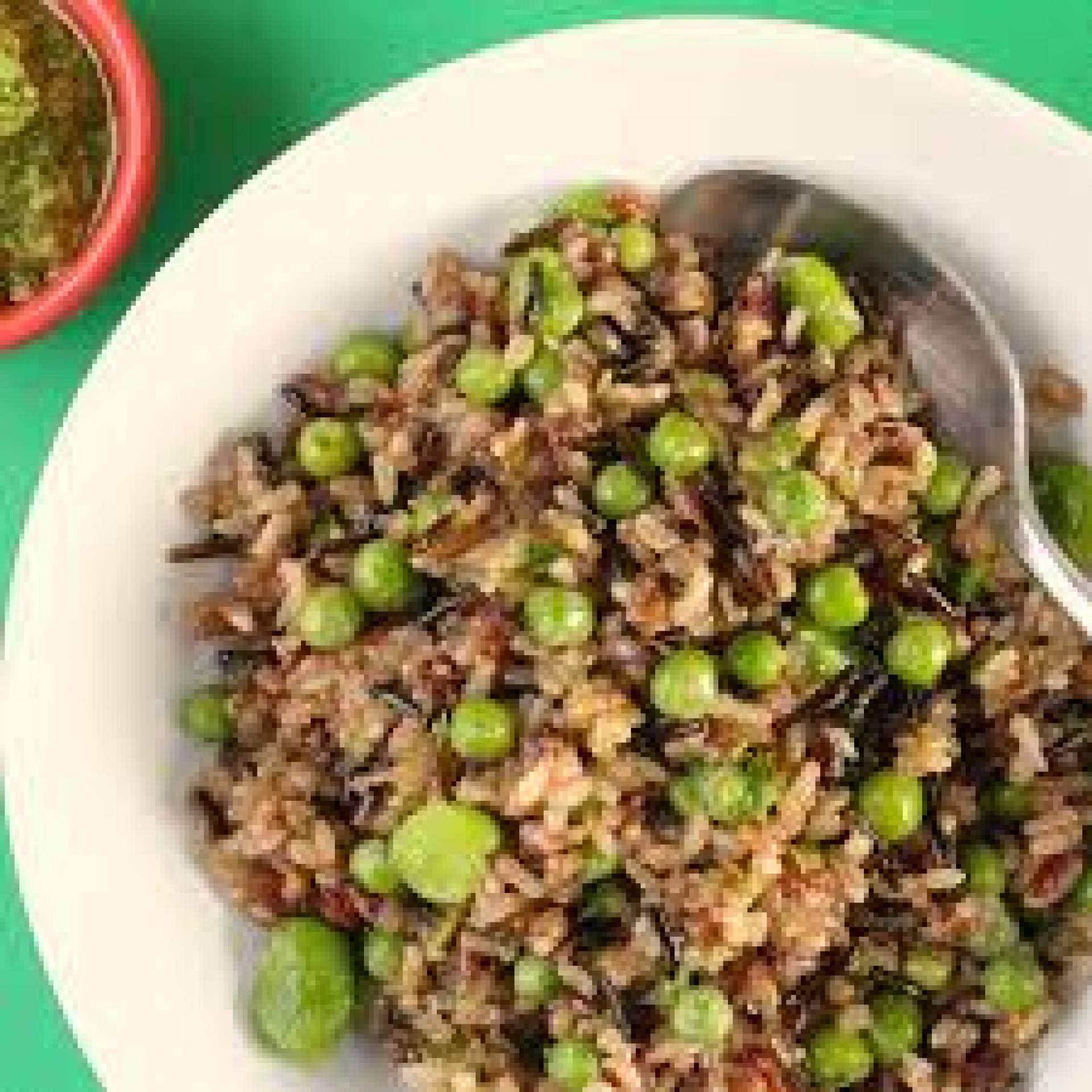Vegan Beef and Wild Rice