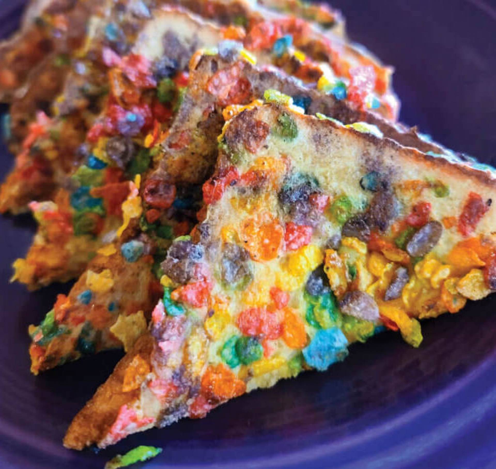 Fruity Pebbles French Toast (ATHLETE)
